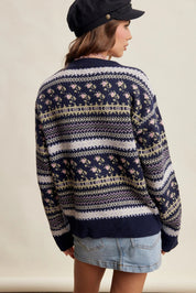 Nordic Garden Fair Isle Sweater - Westly