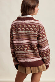 Nordic Garden Fair Isle Sweater - Westly