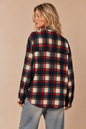 North Country Oversized Plaid Flannel Shirt - Westly