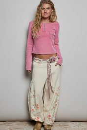 Not-So-Basic Scoopneck Henley - Westly