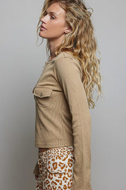 Not-So-Basic Scoopneck Henley - Westly