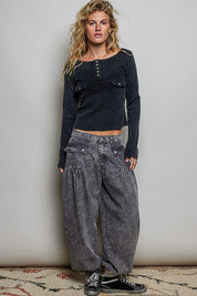 Not-So-Basic Scoopneck Henley - Westly