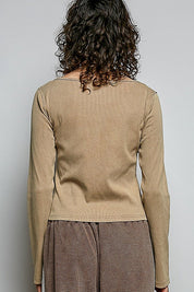 Not-So-Basic Scoopneck Henley - Westly