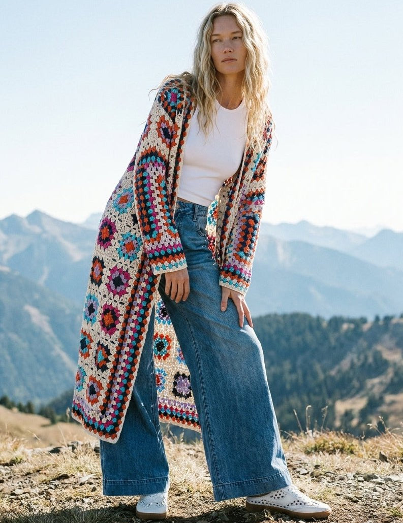 Not Your Grandma's Crochet Cardigan - Westly