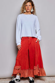 Nothing Serious Cut-And-Sew Vintage Washed Top - Westly