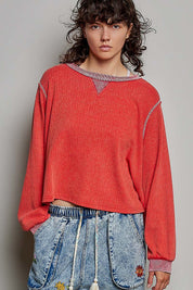 Nothing Serious Cut-And-Sew Vintage Washed Top - Westly