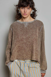 Nothing Serious Cut-And-Sew Vintage Washed Top - Westly