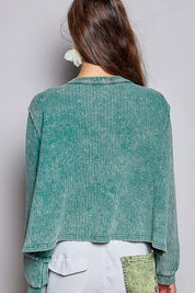Nothing Serious Cut-And-Sew Vintage Washed Top - Westly