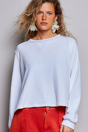 Nothing Serious Cut-And-Sew Vintage Washed Top - Westly