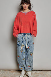Nothing Serious Cut-And-Sew Vintage Washed Top - Westly