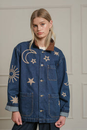 Nova Embroidered Denim Jacket - Westly