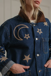 Nova Embroidered Denim Jacket - Westly