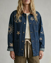Nova Embroidered Denim Jacket - Westly