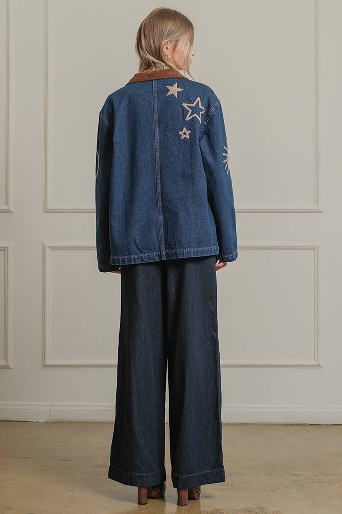 Nova Embroidered Denim Jacket - Westly