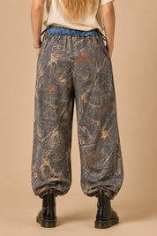 Oak Creek Denim Trim Camo Joggers - Westly