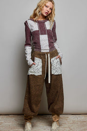 Odd Ends Waffle Knit Patchwork Top - Westly