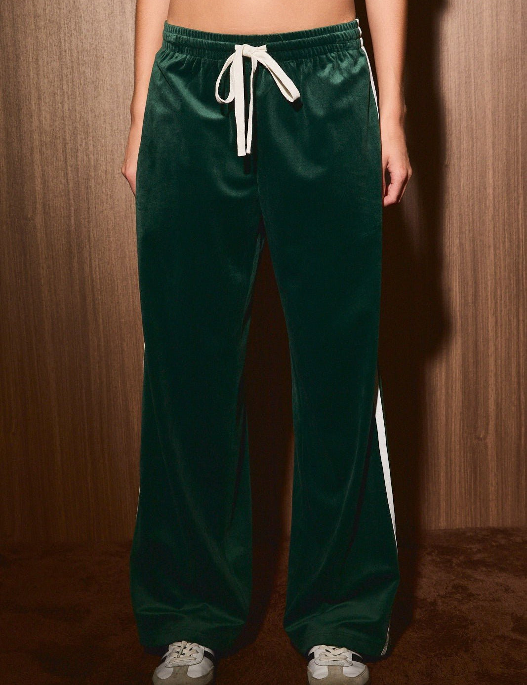 Off the Clock Velvet Track Pants - Westly