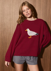 Offshore Seagull Knit Sweater - Westly