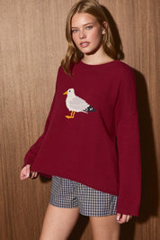 Offshore Seagull Knit Sweater - Westly