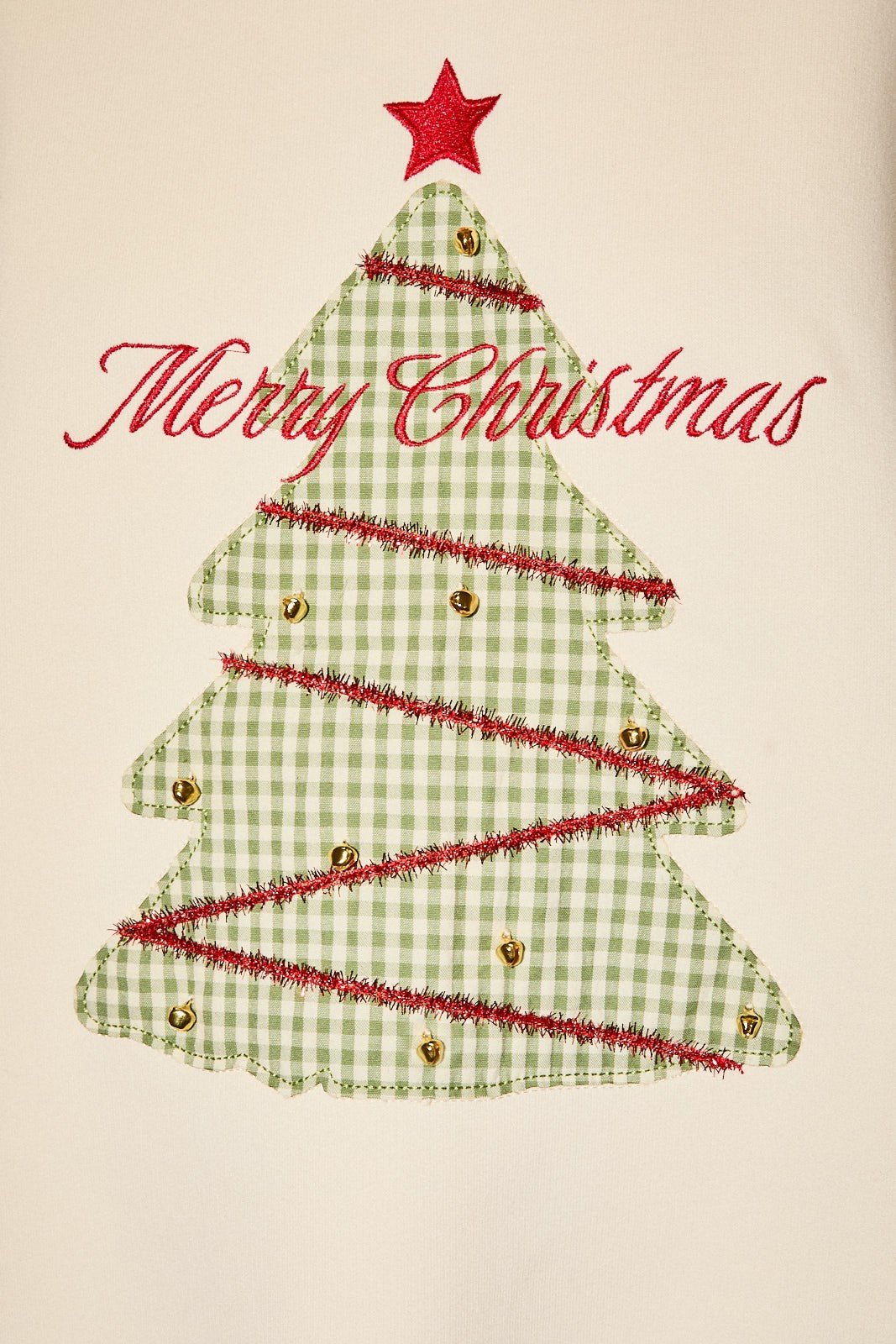 Oh Christmas Tree Gingham Graphic Sweatshirt - Westly
