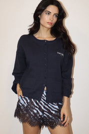 Olive Branch Dove Knit Cardigan - Westly