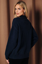 On the Rocks Ski Martini Zip Sweater - Westly