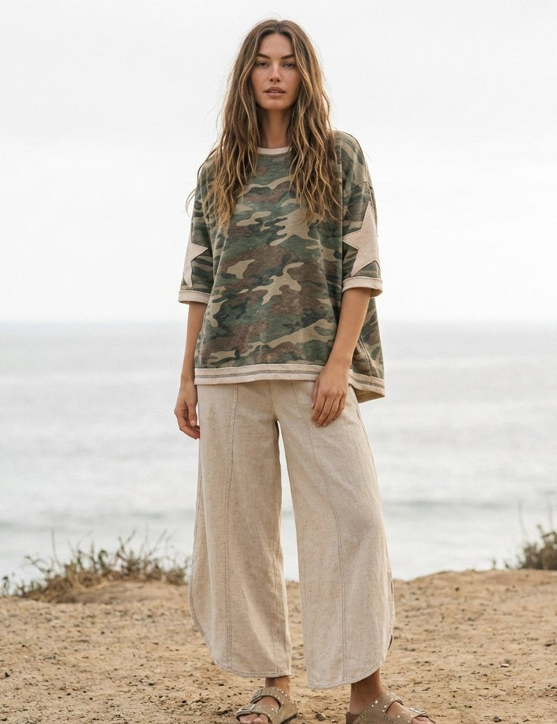 Outpost Camo Star Tee - Westly