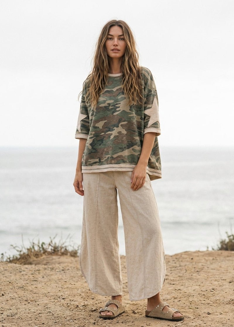 Outpost Camo Star Tee - Westly
