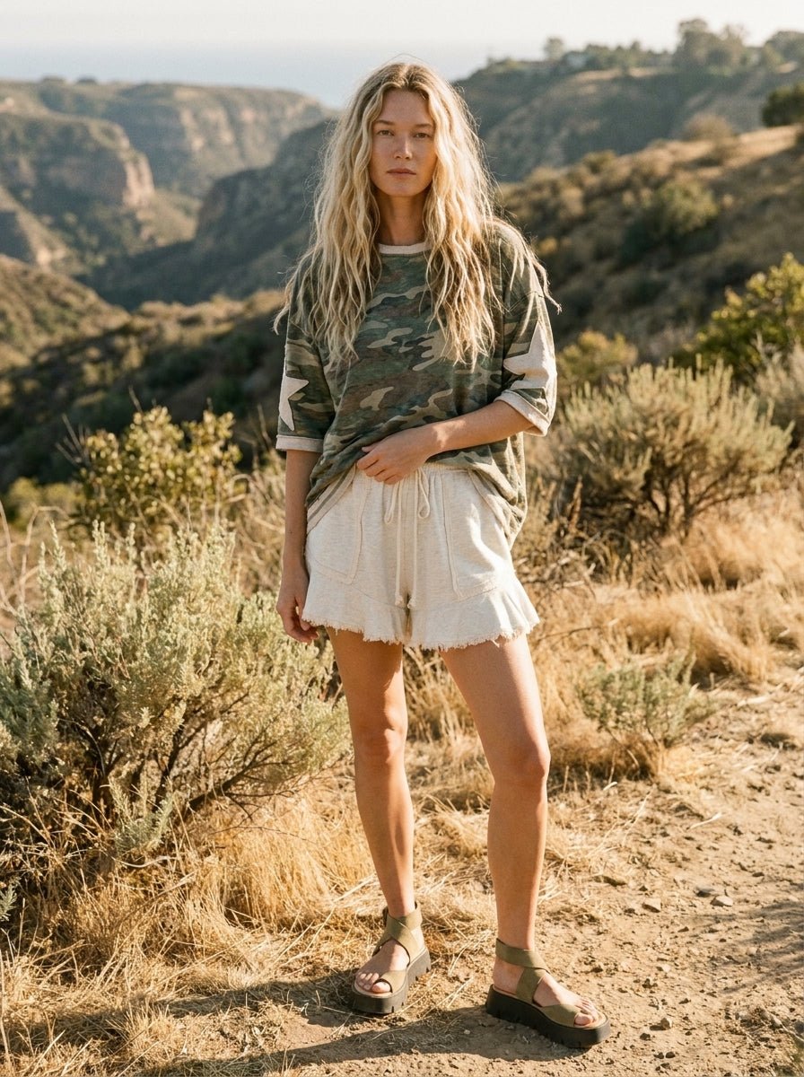 Outpost Camo Star Tee - Westly