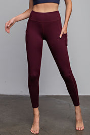 Pace Note High Rise Pocket Leggings in Cassis, photo 1