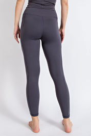 Pace Note High Rise Pocket Leggings in Charcoal, photo 2