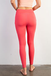 Pace Note High Rise Pocket Leggings in Flamingo Pink, photo 2