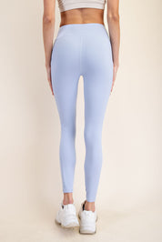 Pace Note High Rise Pocket Leggings in Pastel Blue, photo 2