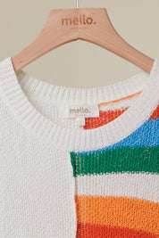 Pacific Coast Cable Knit Sweater With Scalloped Hem - Westly