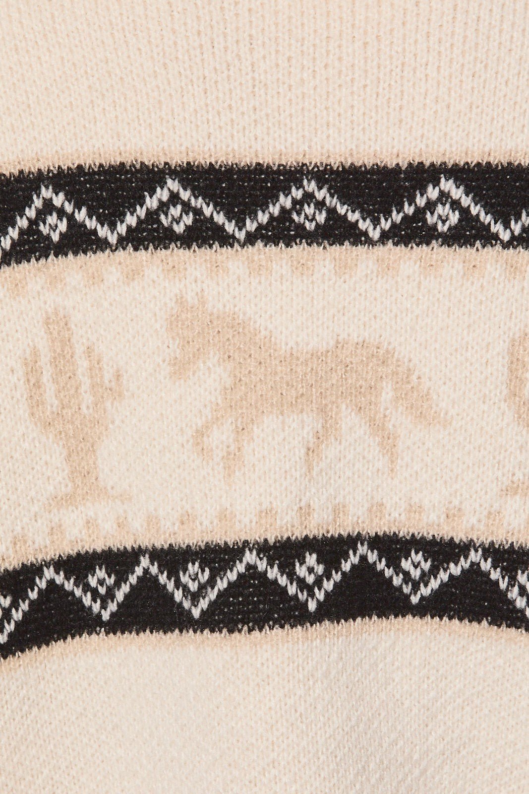 Paddock Horse Motif Zip Cardigan - Westly
