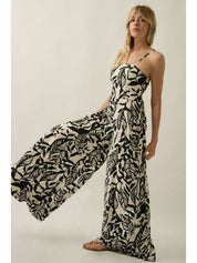 Palmera Tropical - Print Wide - Leg Jumpsuit - Westly