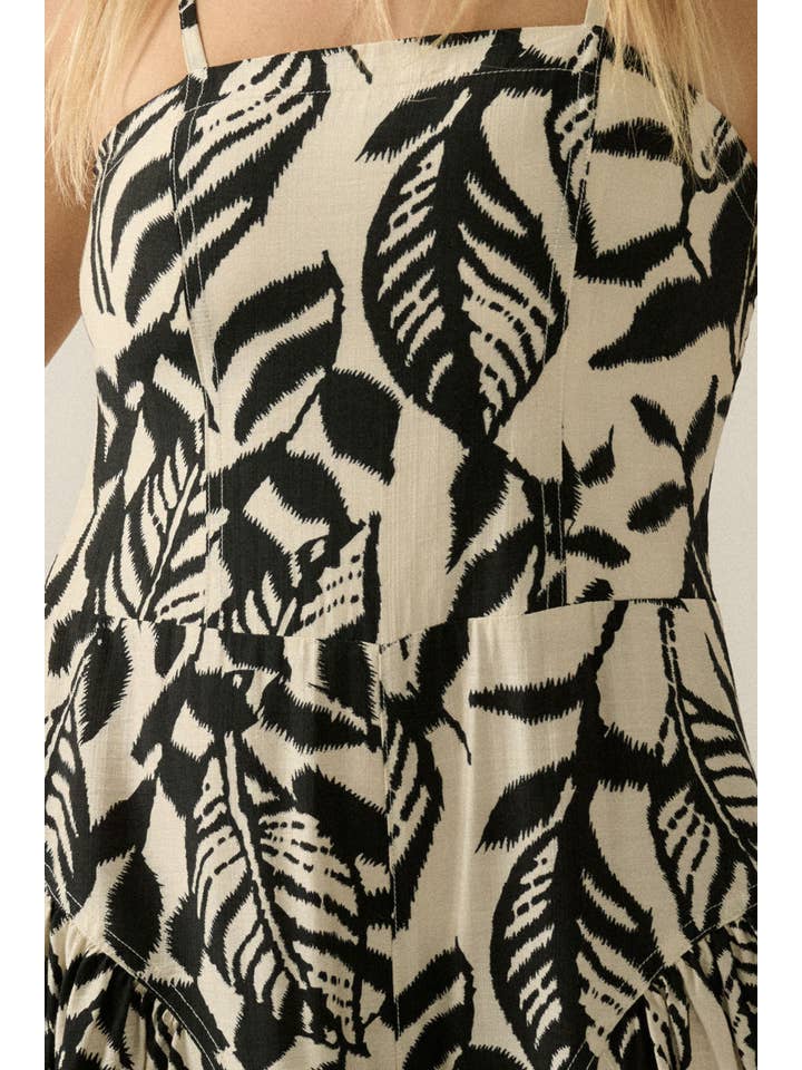 Palmera Tropical - Print Wide - Leg Jumpsuit - Westly