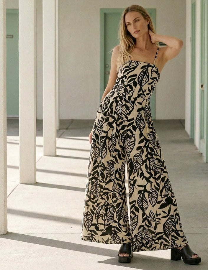 Palmera Tropical - Print Wide - Leg Jumpsuit - Westly