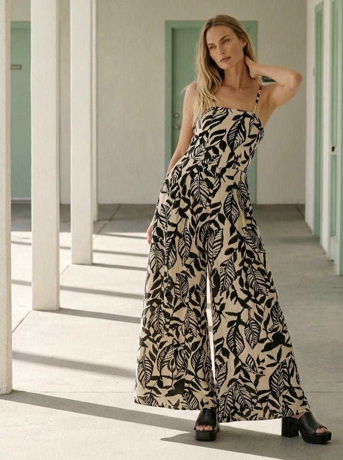Palmera Tropical - Print Wide - Leg Jumpsuit - Westly