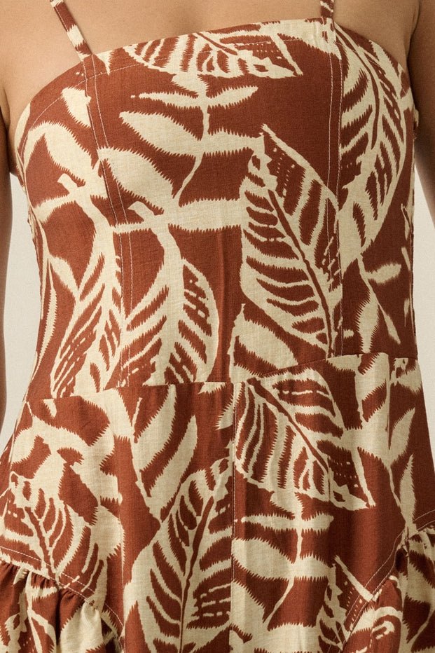 Palmera Tropical - Print Wide - Leg Jumpsuit - Westly