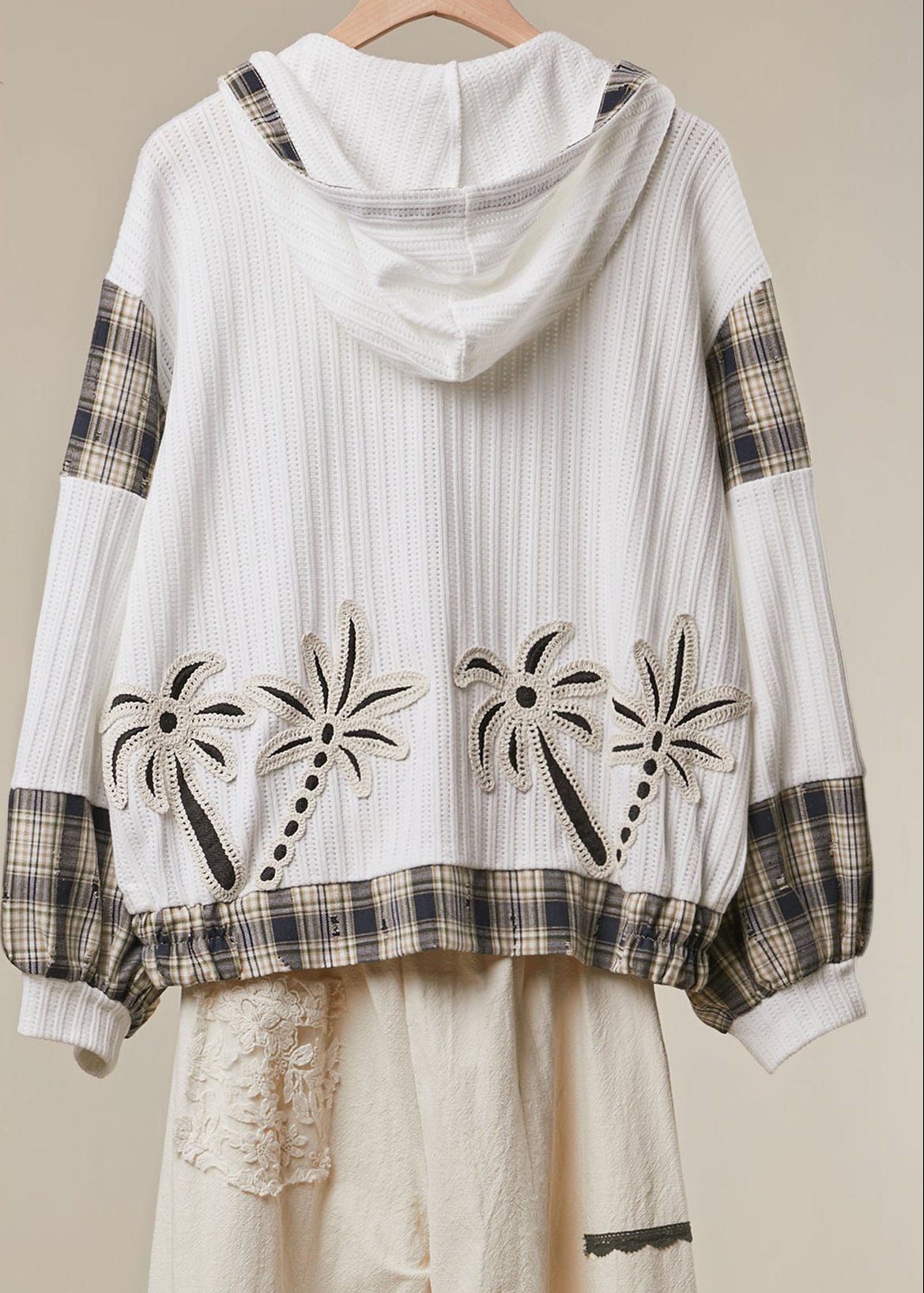 Palmetto Waffle Knit Zip - Up Hoodie - Westly