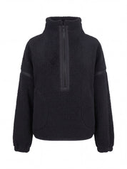 Parkside Sherpa Half-Zip Pullover - Black