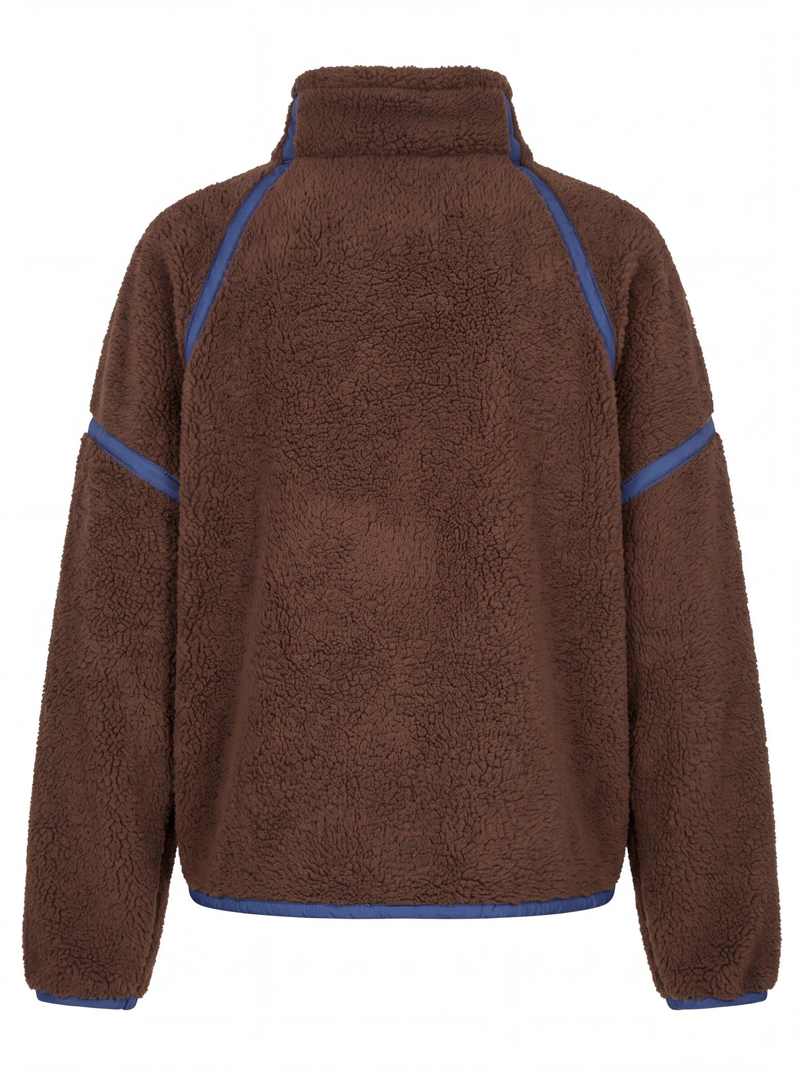 Parkside Sherpa Half-Zip Pullover - Brown