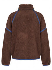 Parkside Sherpa Half-Zip Pullover - Brown