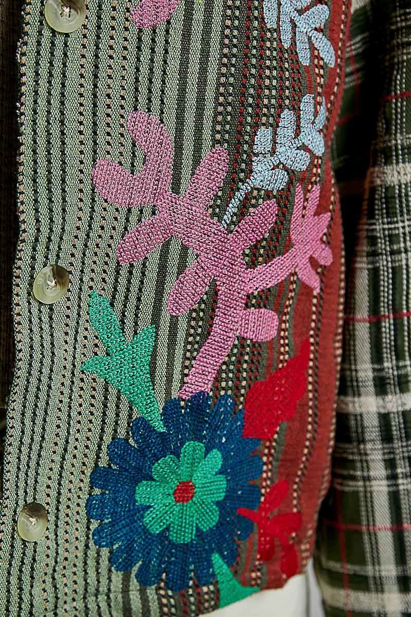 Patchouli Embroidered Woven Jacket - Westly