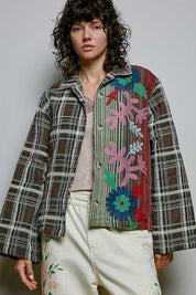 Patchouli Embroidered Woven Jacket - Westly