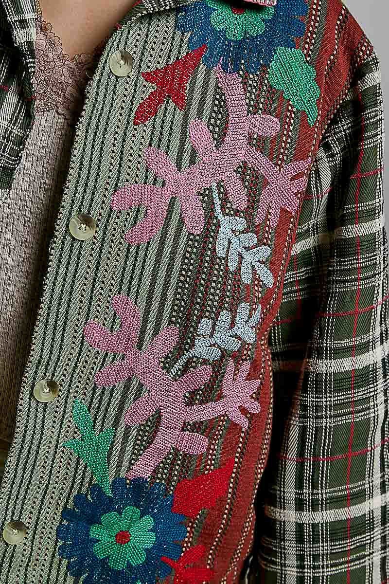 Patchouli Embroidered Woven Jacket - Westly