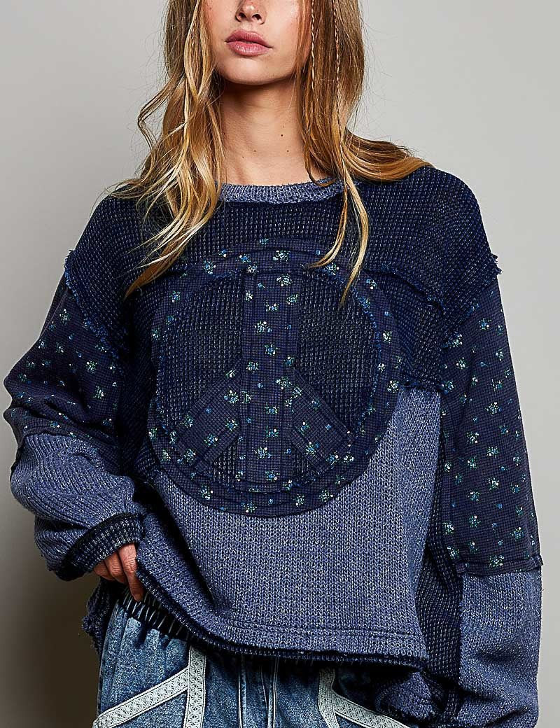 Peace Of Mind Patchwork Long-Sleeve Thermal - Westly