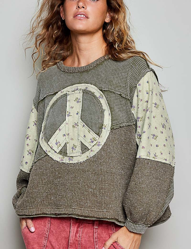 Peace Of Mind Patchwork Long-Sleeve Thermal - Westly