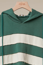 Peace Offering Oversized Color Block Hoodie - Westly